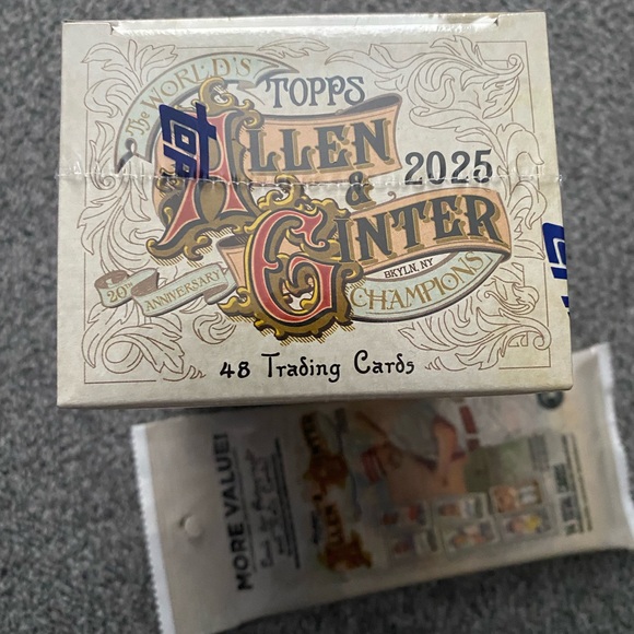 Topps - 2025 Allen & Ginter Baseball Blaster Box + 1 Single Pack Bundle - Picture 4 of 12